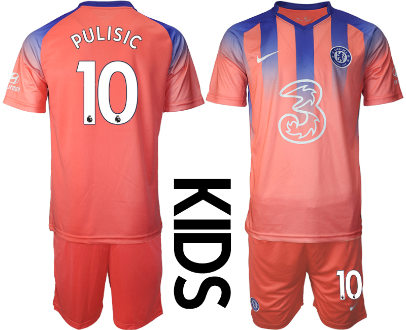 2021 Chelsea FC away Youth #10 soccer jerseys